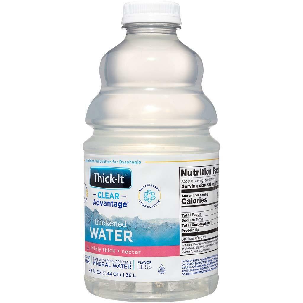Thick-It Clear Advantage Mildy Thick Water, Nectar Consistency, Ready-to-Drink,
