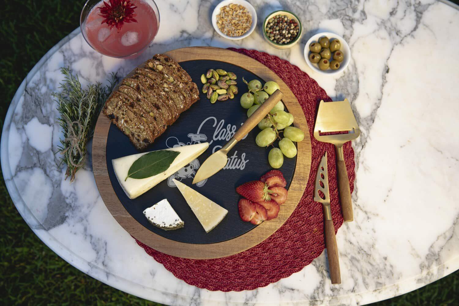 PICNIC TIME Insignia Knife Set, Charcuterie, Serving Platter, Cheese Board, 12.5
