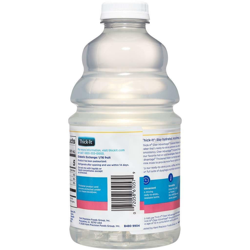 Thick-It Clear Advantage Mildy Thick Water, Nectar Consistency, Ready-to-Drink,