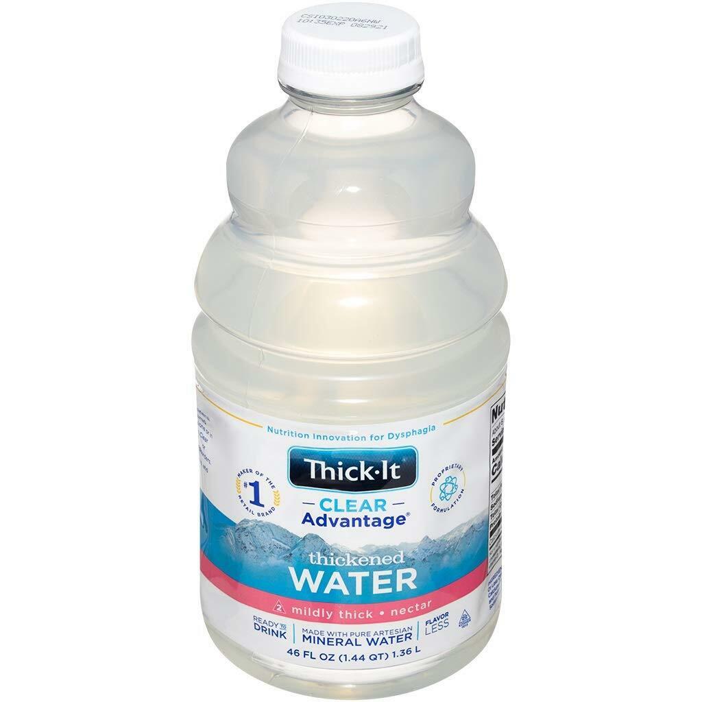 Thick-It Clear Advantage Mildy Thick Water, Nectar Consistency, Ready-to-Drink,