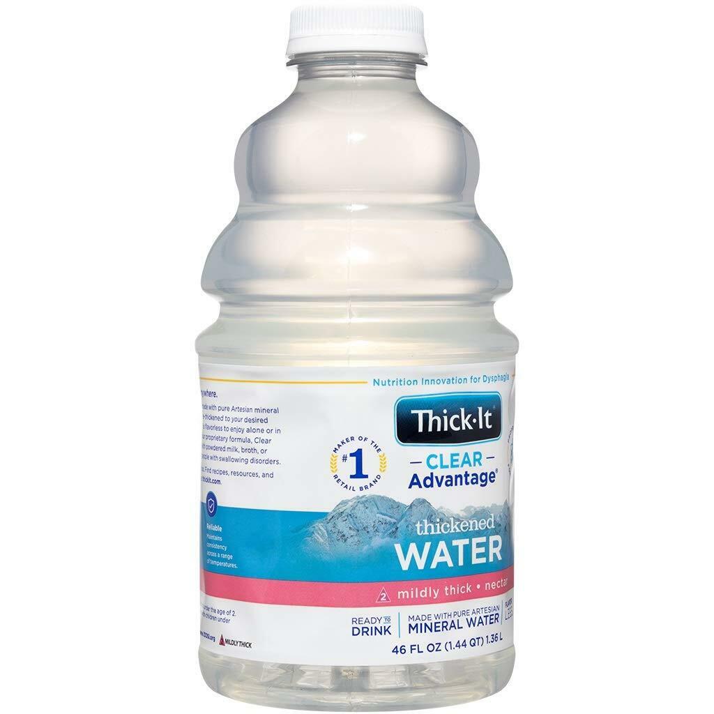 Thick-It Clear Advantage Mildy Thick Water, Nectar Consistency, Ready-to-Drink,