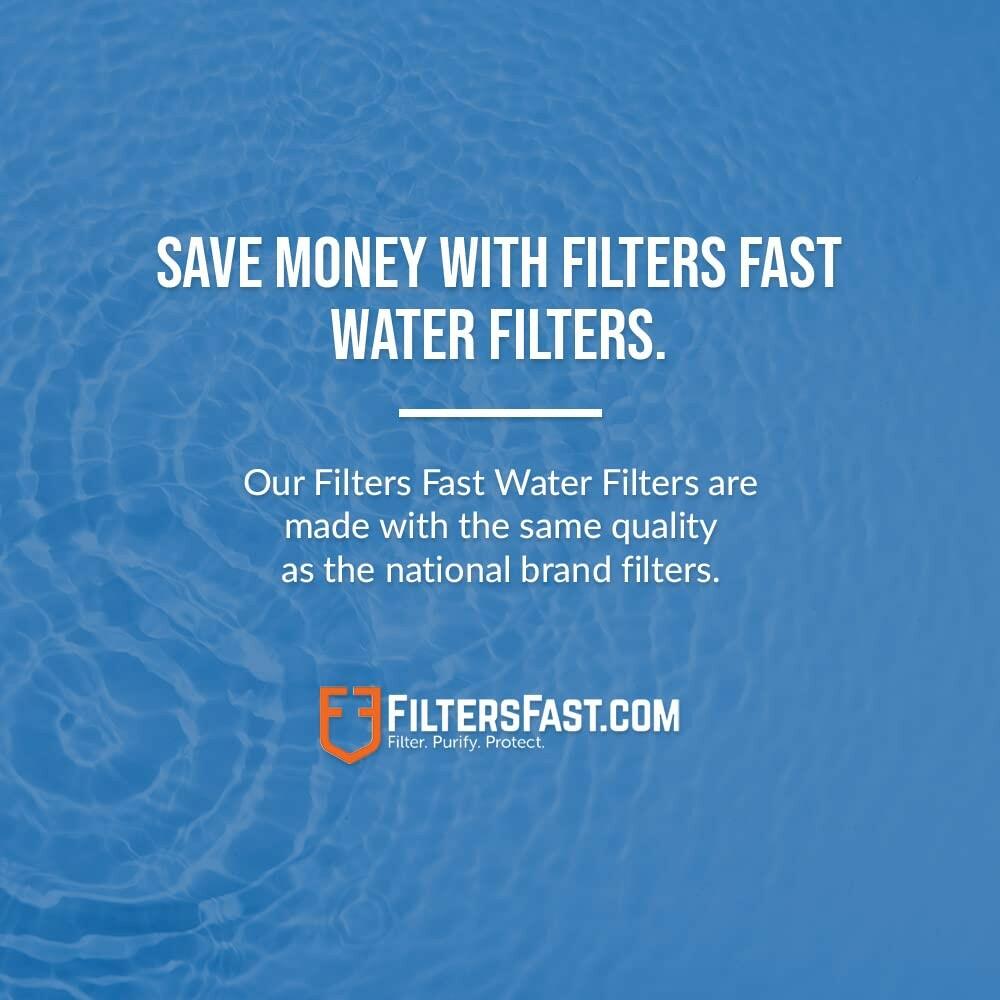 Filters Fast FF-SW-10 Toilet Tank Water Filter In-Tank Bowl Cleaner Limescale