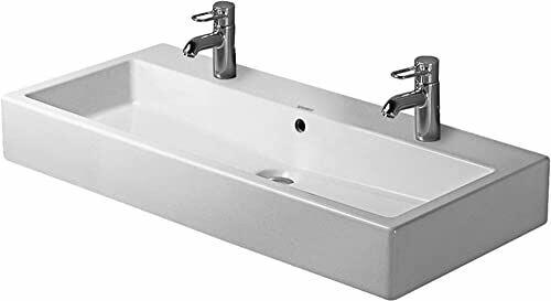 Duravit Vero 120cm White Bathroom Washbasin Sink 2 Tap Holes