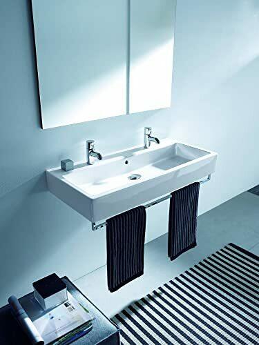 Duravit Vero 120cm White Bathroom Washbasin Sink 2 Tap Holes