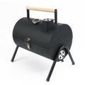 TJ Riley Tabletop Charcoal Grill, 10"H x 10"W x 14"D, Black