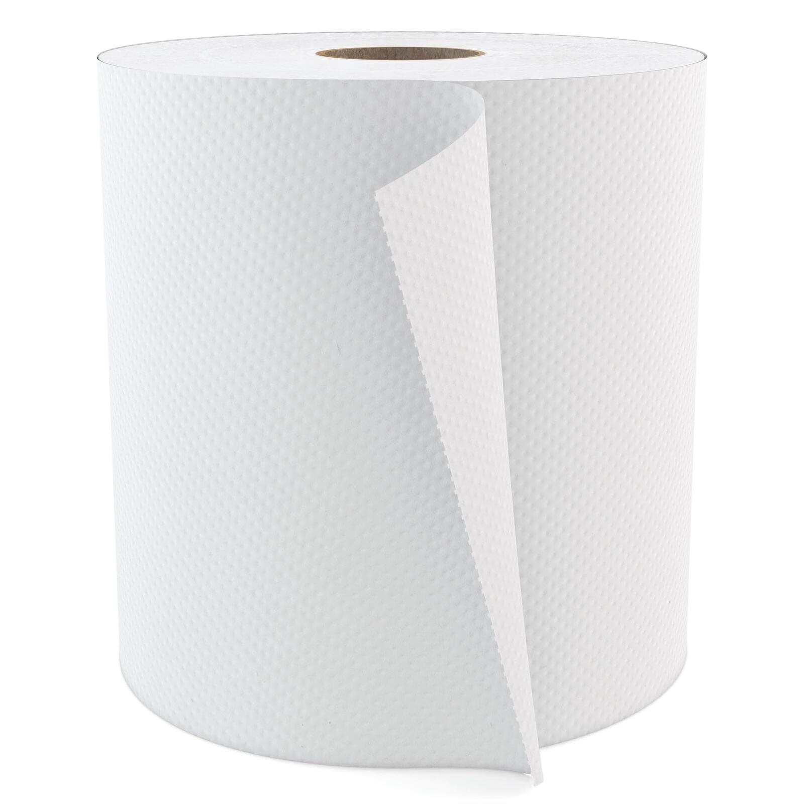 Highmark® Hardwound 1-Ply Paper Towels, 800' Per Roll, Pack Of 6 Rolls