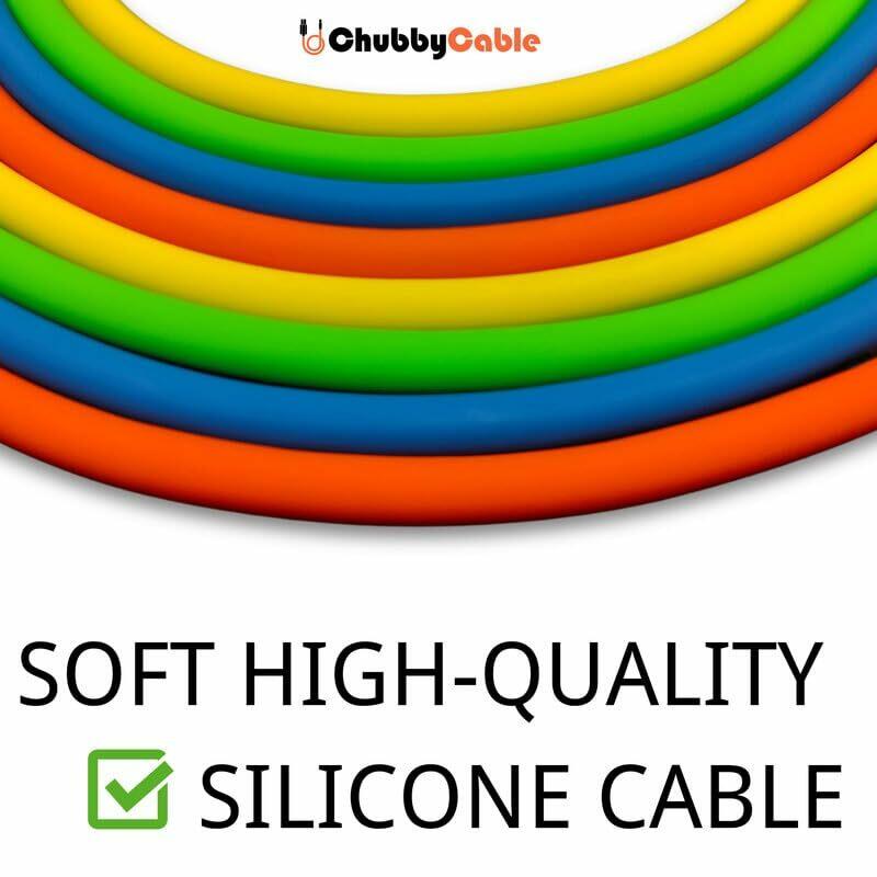 chubbycable Color Block Chubby - 120W Fast Charging Cable Durable Ultra-Thick