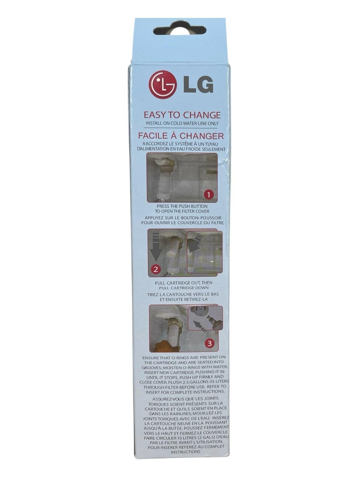 LG 6 month / 200 Gallon Capacity Replacement Refrigerator Water Filter (LT700P),