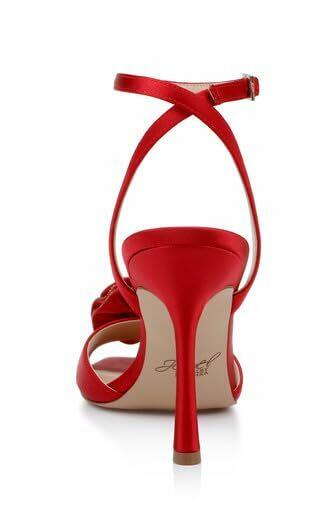 Jewel Badgley Mischka Vida Rosette Peep Stiletto