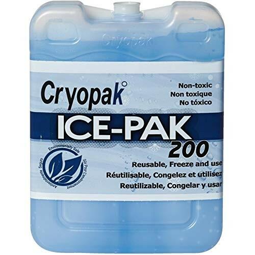 rebelFIN CR88041 Ice-Pak Med (7.5" X 5.75" X 1.75") 24/Case