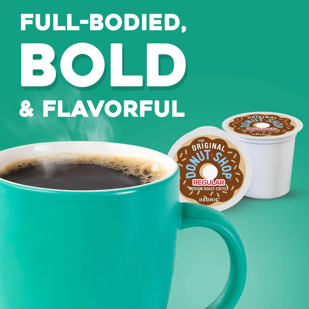 The Original Donut Shop Regular, Single-Serve Keurig K-Cup Pods, Medium Roast