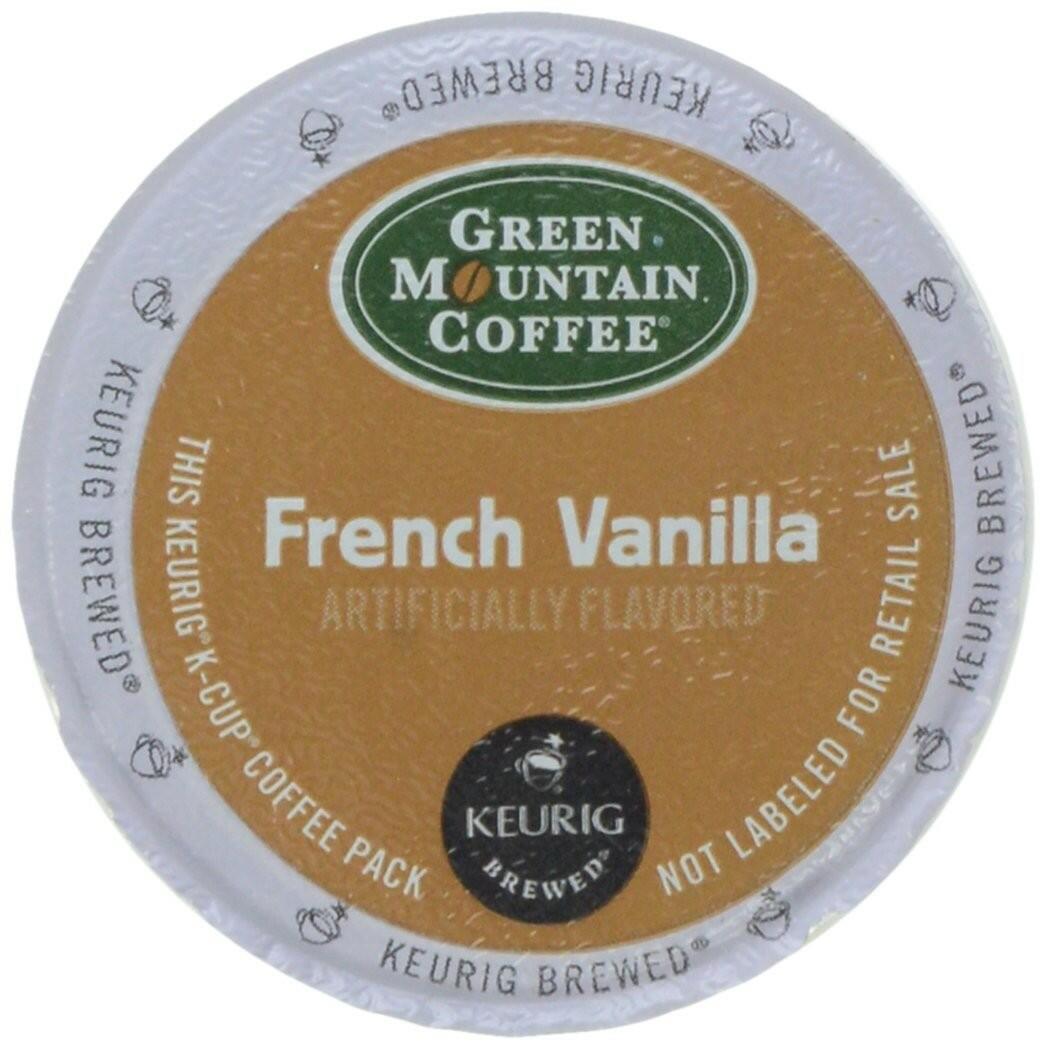 Green Mountain Coffee French Vanilla, K-Cup Portion Pack of 24 Qt