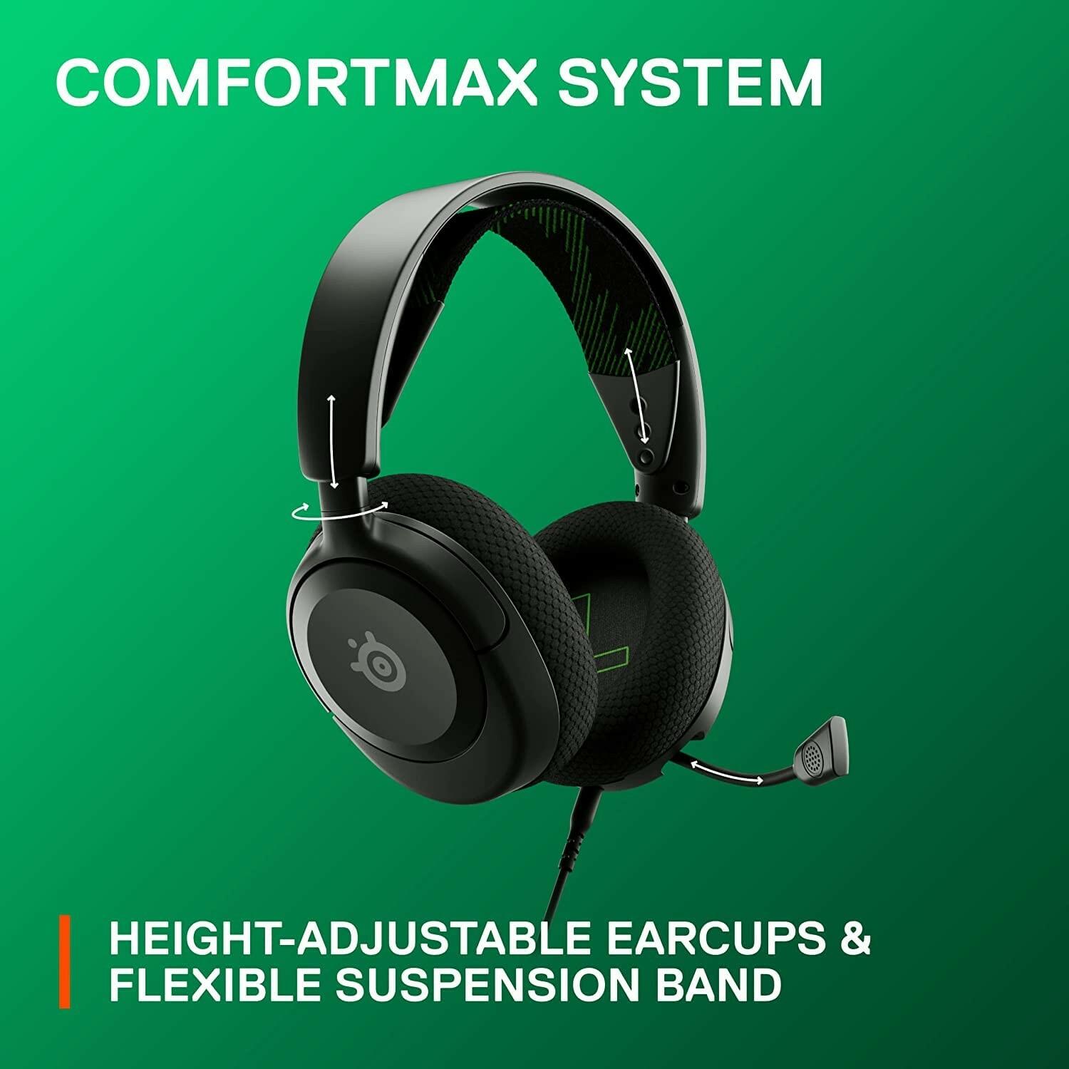 SteelSeries Arctis Nova 1X Wired 3.5mm AUX Gaming Headset for Xbox, PC,
