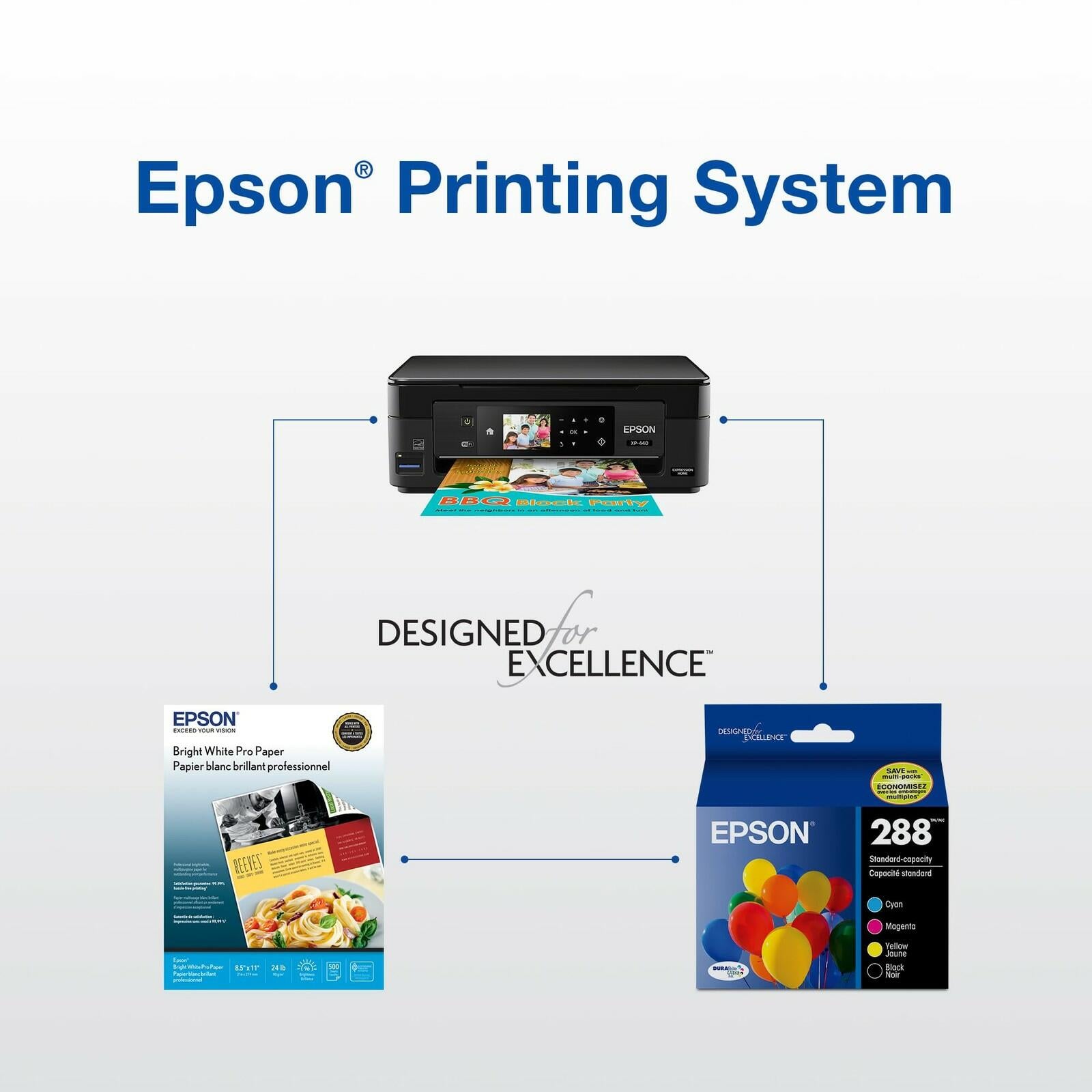 EPSON 288 DURABrite Ultra Ink Standard Capacity Yellow Cartridge (T288420-S)