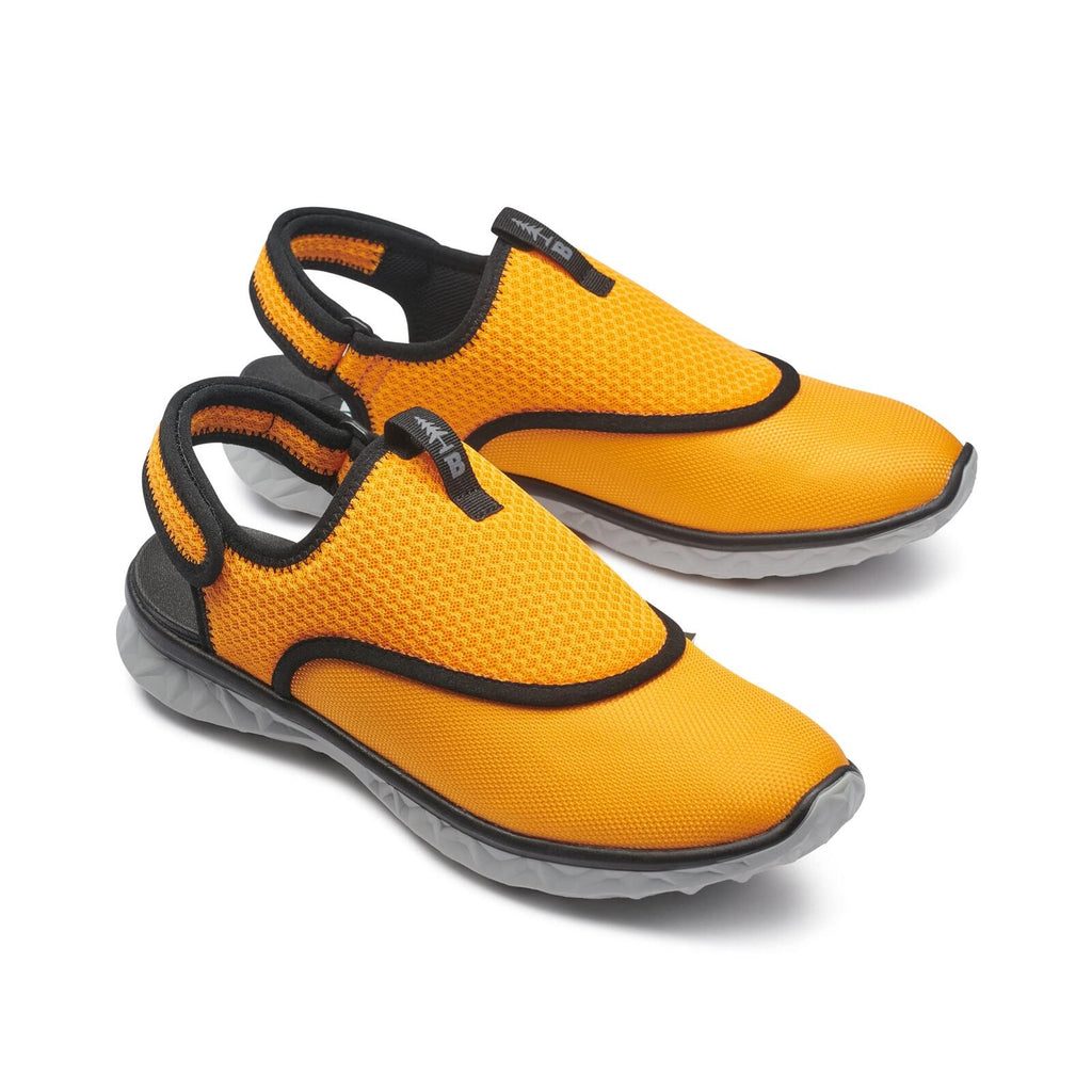 BASS OUTDOOR Men's Hex Action Hiking Shoes – Traction Sole Slip-Ons, Flame ORNG,