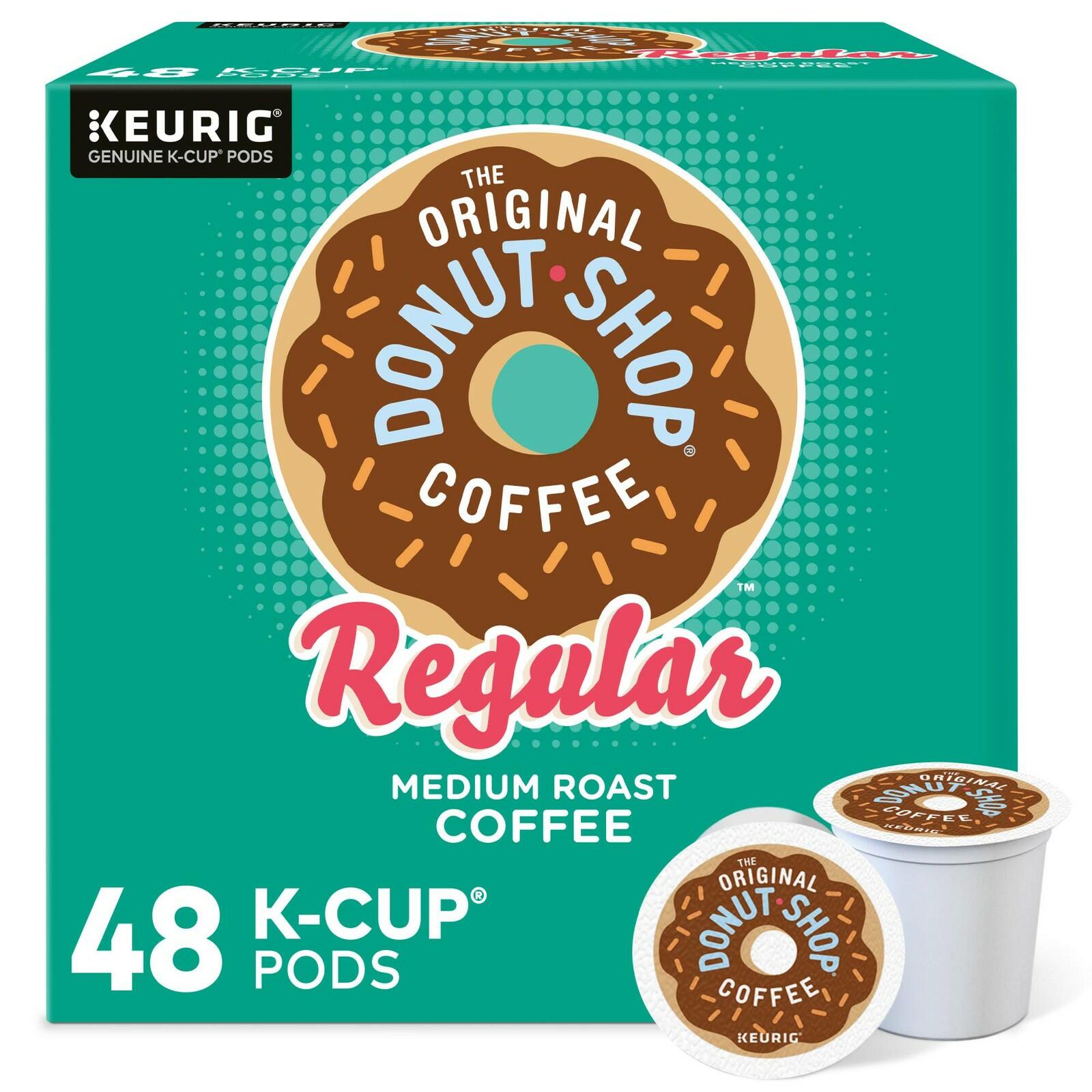 The Original Donut Shop Regular, Single-Serve Keurig K-Cup Pods, Medium Roast