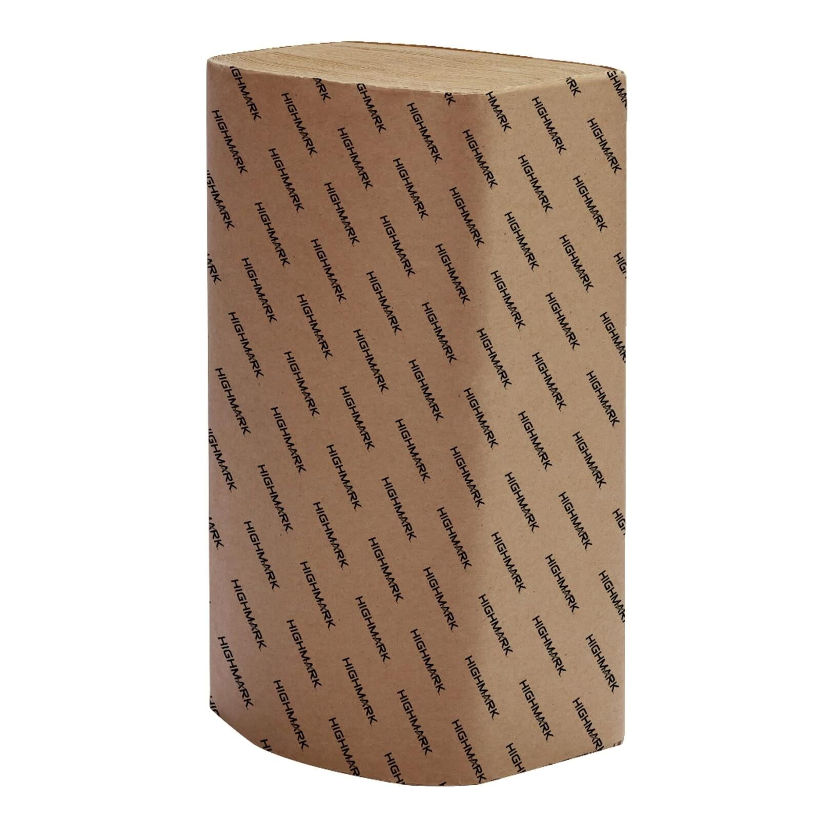 Highmark® 100% Recycled Multifold Paper Towels, 9 1/4" x 9 1/4", Natural, 250