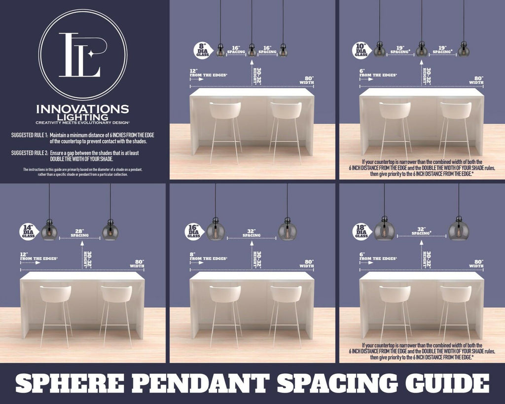 Innovations 201C-SN-G204-6 1 Light Mini Pendant, Brushed Satin Nickel