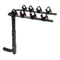 DK2 4-Bike Hitch Mount Bicycle Carrier | BCR290 | Powder Coated Steel | 200 lb.
