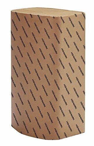 Highmark® 100% Recycled Multifold Paper Towels, 9 1/4" x 9 1/4", Natural, 250