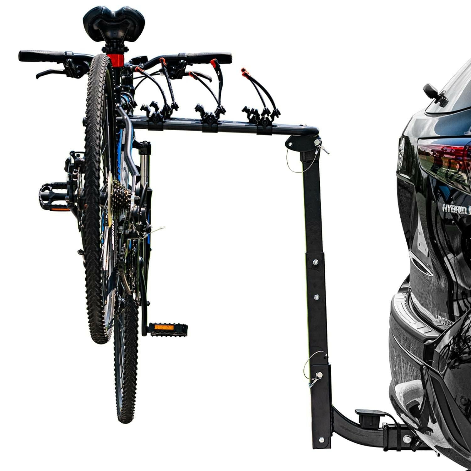 DK2 4-Bike Hitch Mount Bicycle Carrier | BCR290 | Powder Coated Steel | 200 lb.