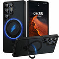 TAURI for Samsung Galaxy S25 Ultra Case with Kickstand, Compatible with MagSafe,
