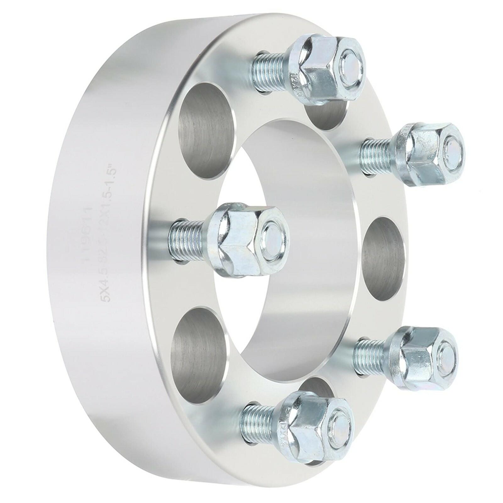 TUPARTS 2set 1.5" 5x4.5 12x1.5 82.5mm Wheel Spacers 5x114.3mm fits for