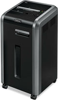 Fellowes Powershred 225i Strip-Cut Shredder 22-Sheet 100% Jam Proof Black/Silver