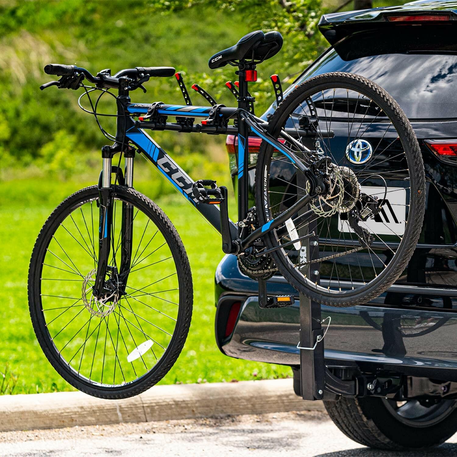 DK2 4-Bike Hitch Mount Bicycle Carrier | BCR290 | Powder Coated Steel | 200 lb.