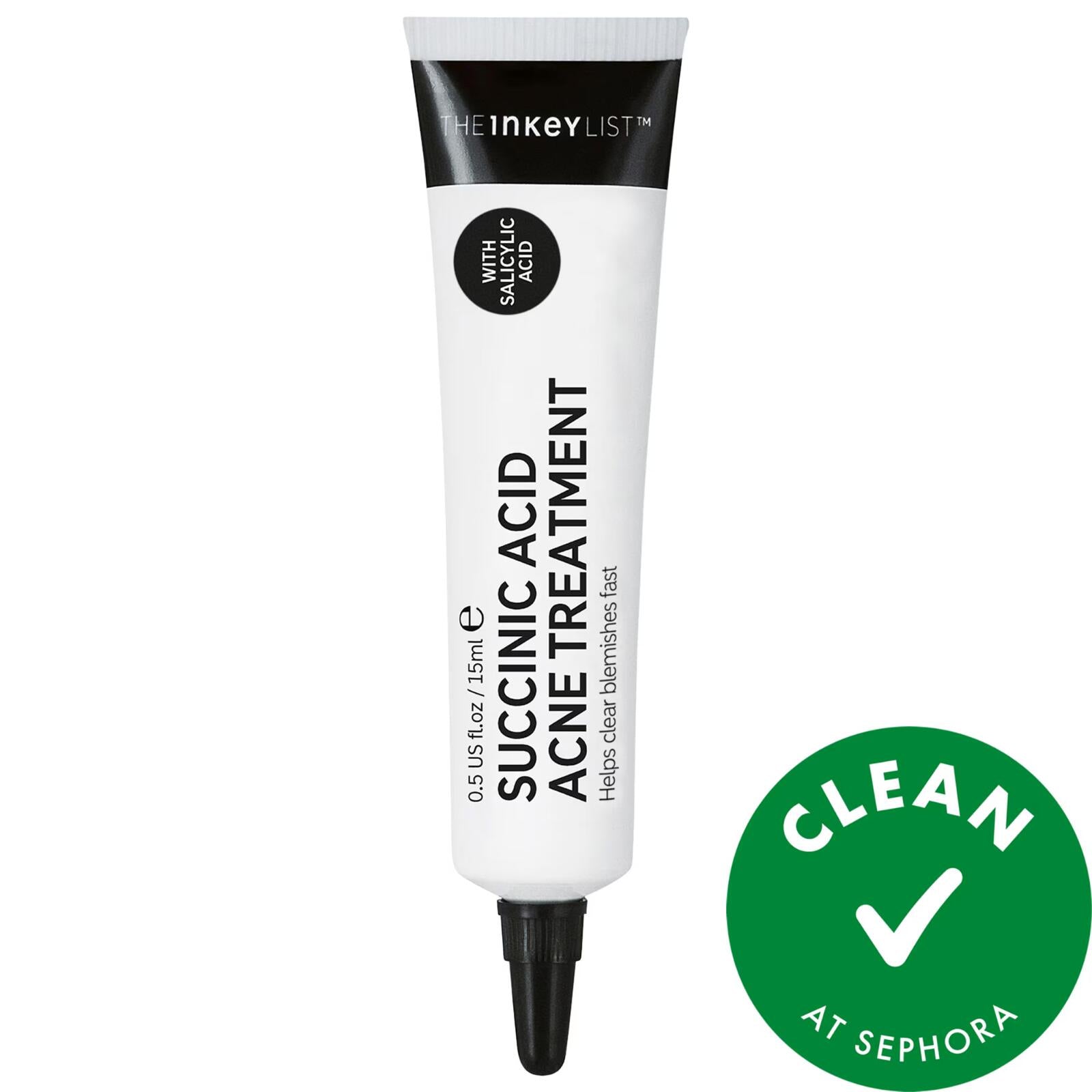 The INKEY List Succinic Acid Acne Treatment 15ml NEW Authentic Spot Treatment