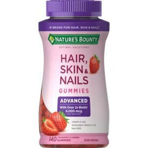 Nature s Bounty Optimal Solutions Advanced  Skin and Nails Vitamins With Biotin