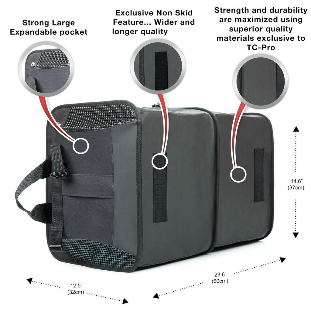 TRUNKCRATEPRO Save 15 per cent off Bundle 1 regular trunk organizers (black)