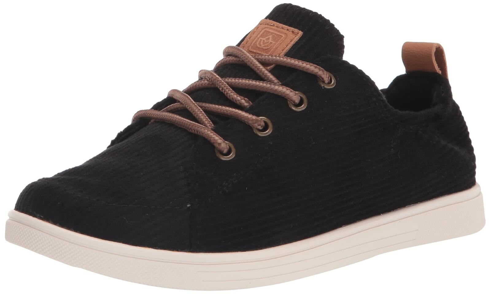 Spenco Women's Santa Clara Cozy Sneaker, Black, 9