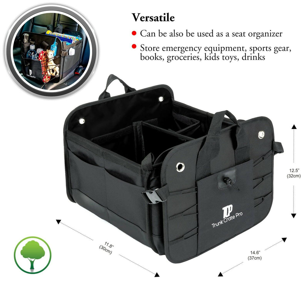 TRUNKCRATEPRO Save 15 per cent off Bundle 1 regular trunk organizers (black)