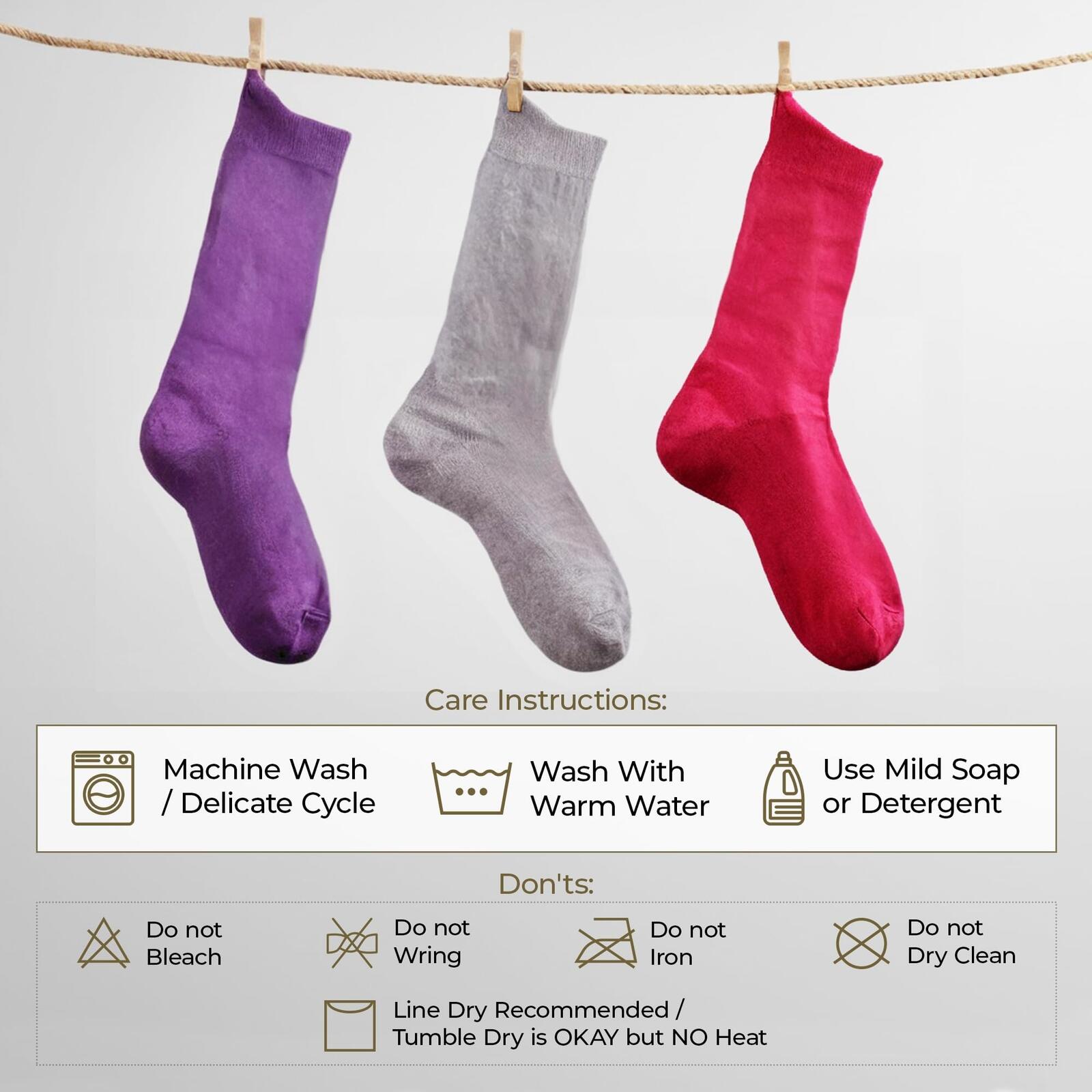 Diabetic socks for women/unisex - Cozy and fuzzy - Super soft and Cushioned