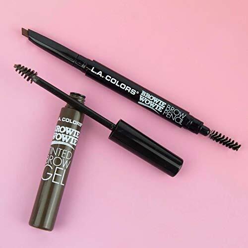 L.A. COLORS Browie Wowie Tinted Brow Gel, Dark Brown CBG413