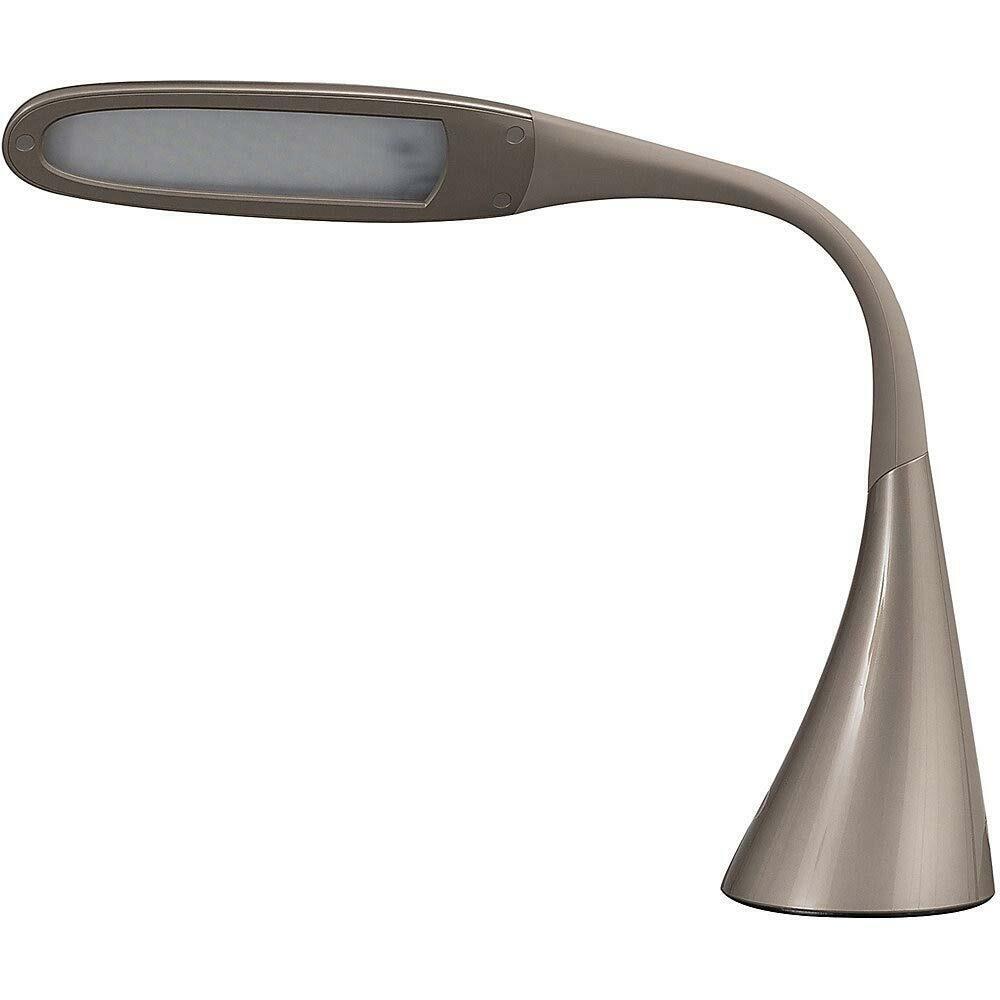 Safco Products 1000CG Vivo LED Modern ABS Desk Lamp with Dimmer Switch,