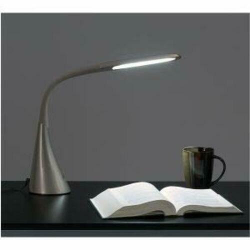 Safco Products 1000CG Vivo LED Modern ABS Desk Lamp with Dimmer Switch,