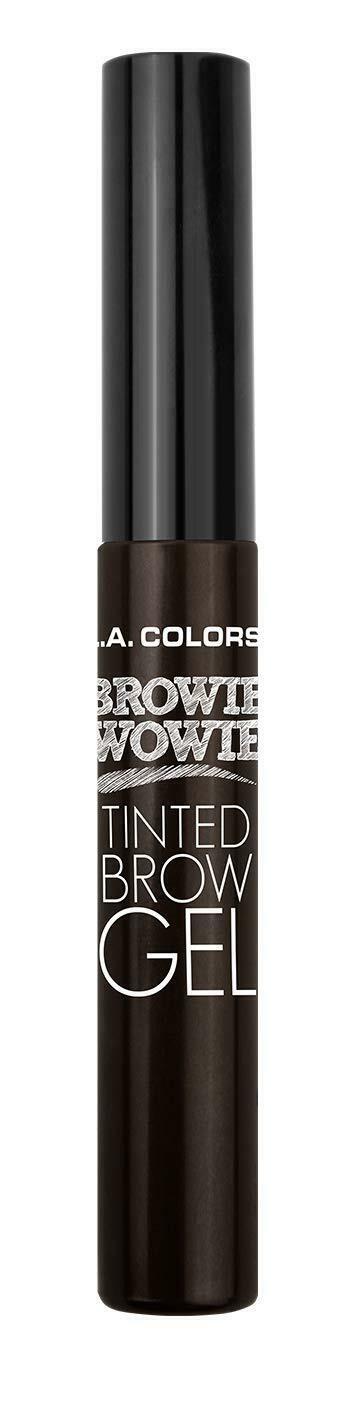 L.A. COLORS Browie Wowie Tinted Brow Gel, Dark Brown CBG413