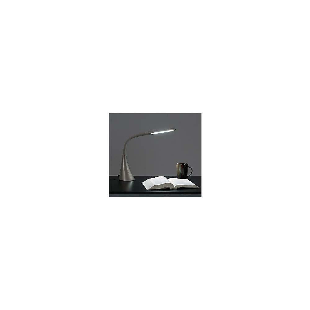 Safco Products 1000CG Vivo LED Modern ABS Desk Lamp with Dimmer Switch,