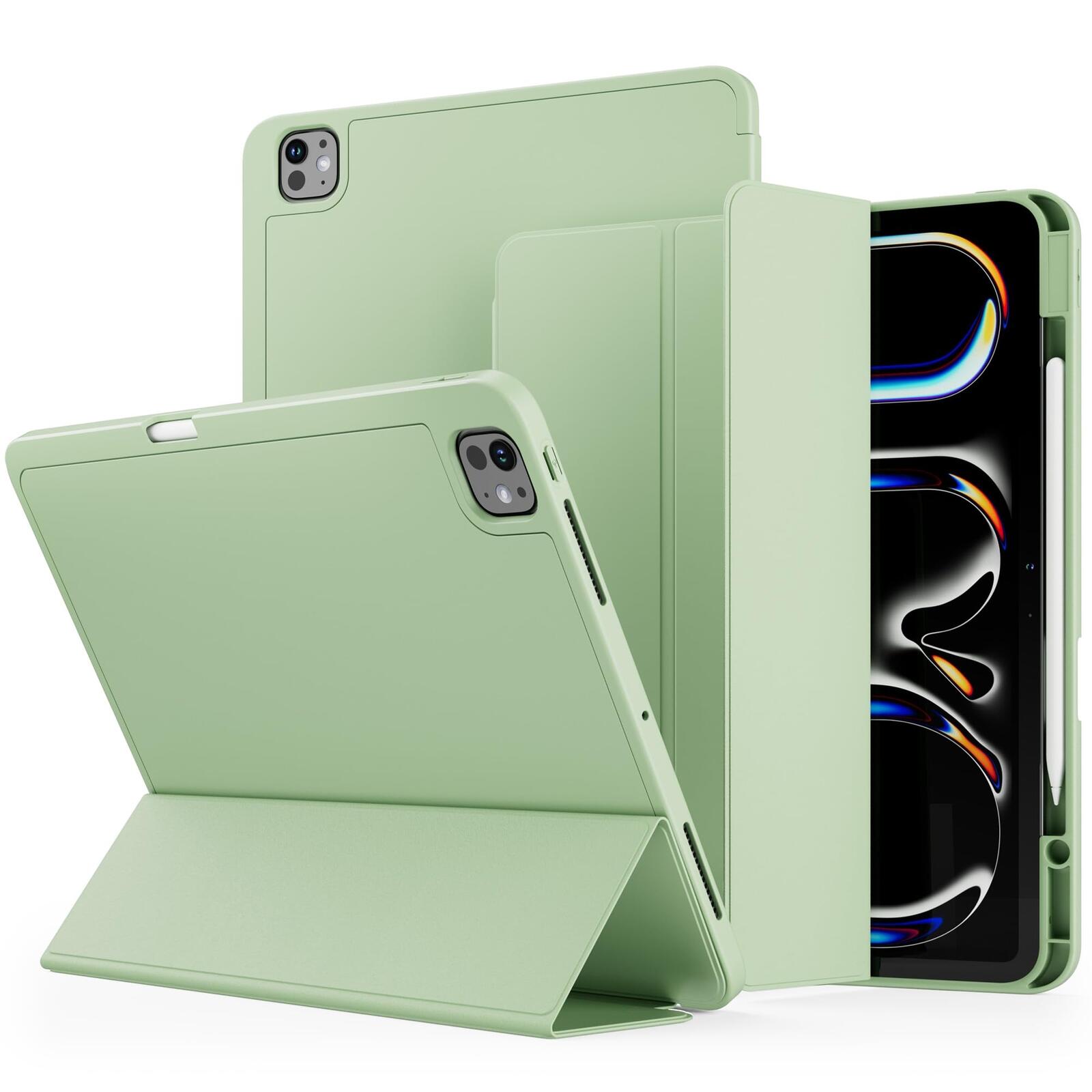 VAKS for iPad Pro 13 inch Case M4 2024 7th Generation with Pencil Holder,