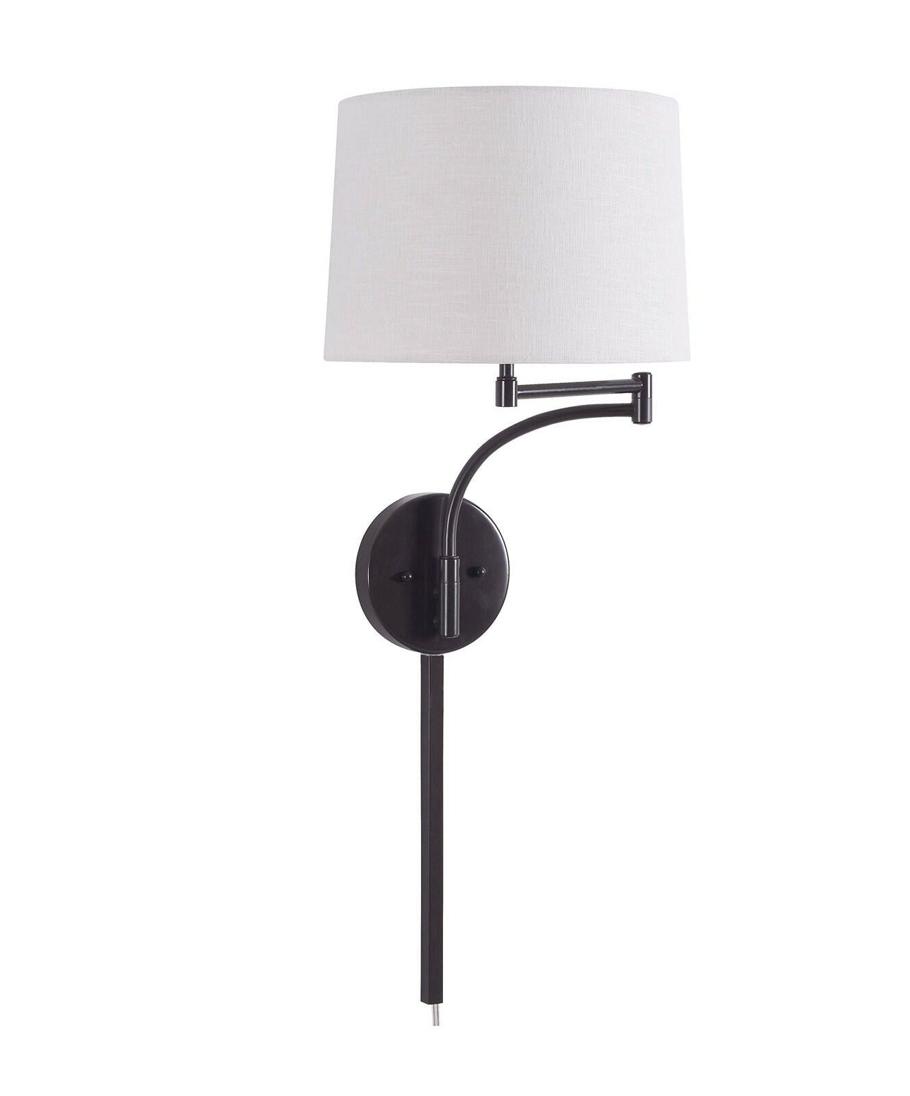 Kenroy Home Casual Wall Swing Arm Lamp ,18 Inch Height, 13 Inch Diameter, 20.5