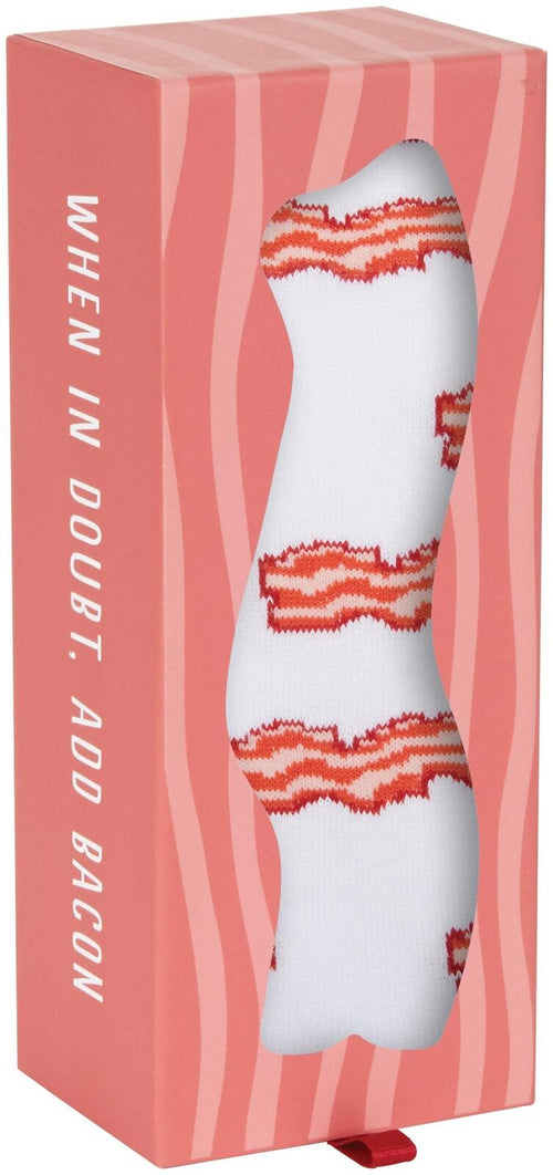 C.R. Gibson X&O Paper Goods Bacon Womens Socks