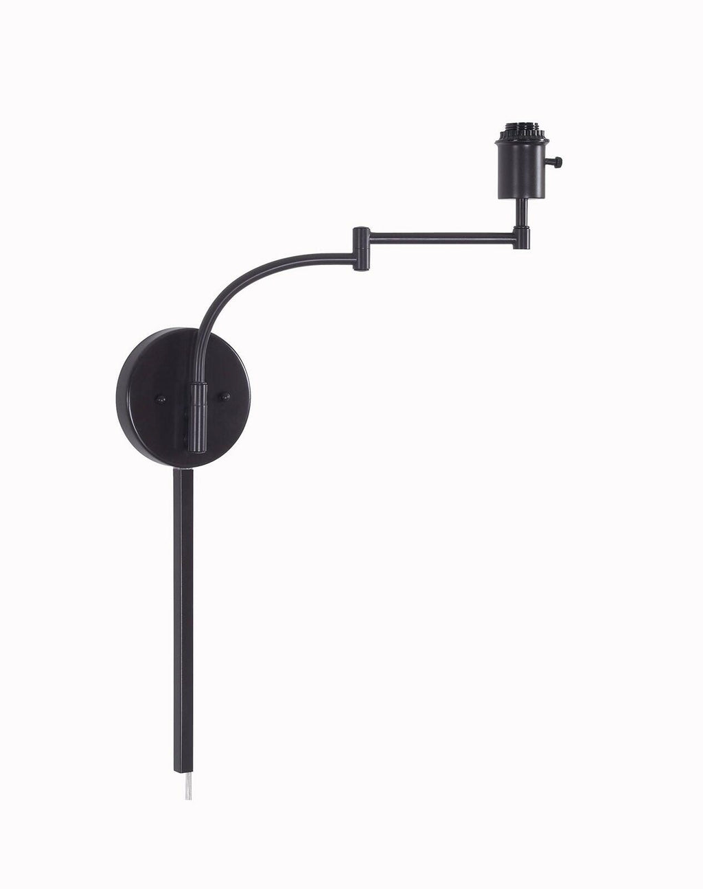 Kenroy Home Casual Wall Swing Arm Lamp ,18 Inch Height, 13 Inch Diameter, 20.5