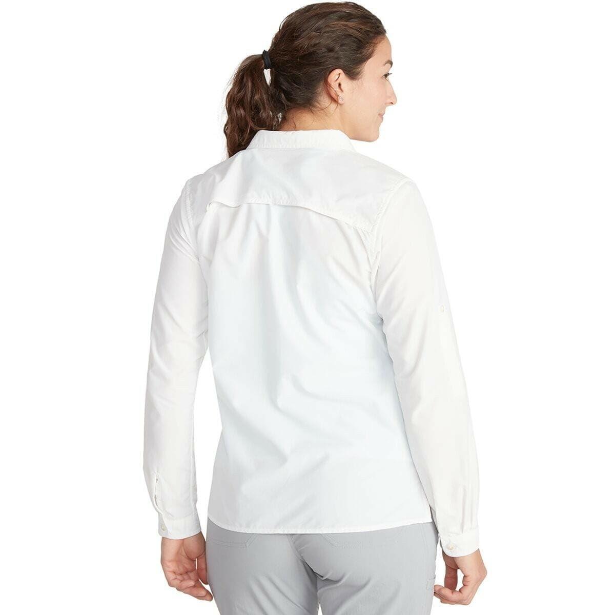 ExOfficio Women's Lightscape Long Sleeve, White, X-Small