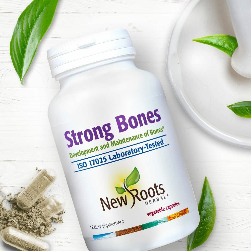 Strong Bones - Calcium, Magnesium, Vitamin D3, VIT C, bioavailable K2 (MK-7) -