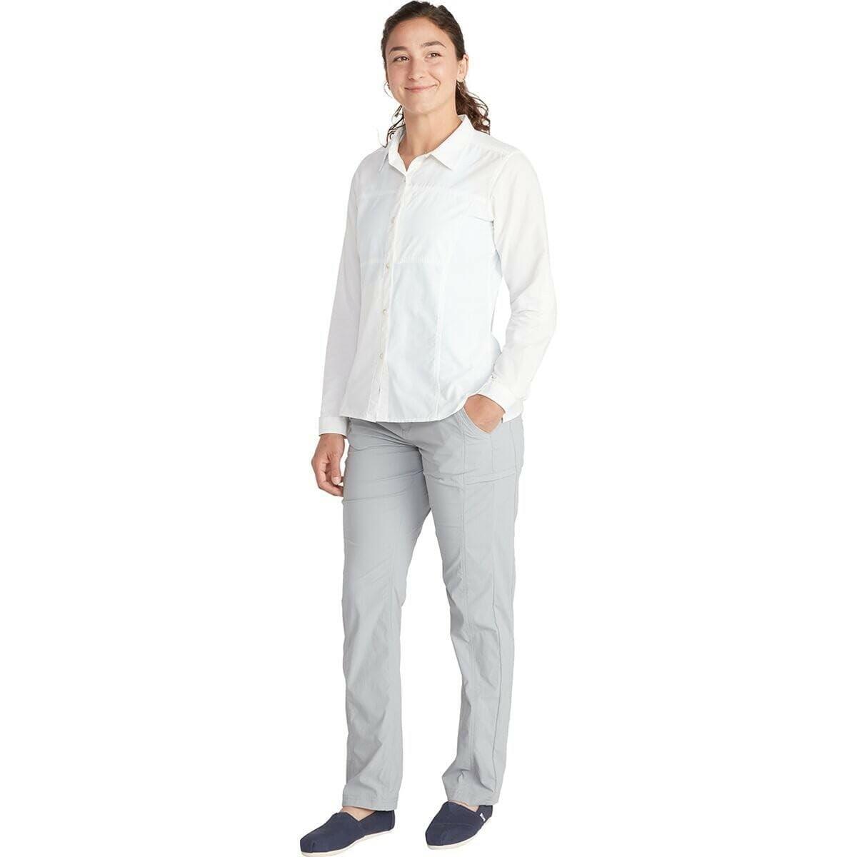 ExOfficio Women's Lightscape Long Sleeve, White, X-Small