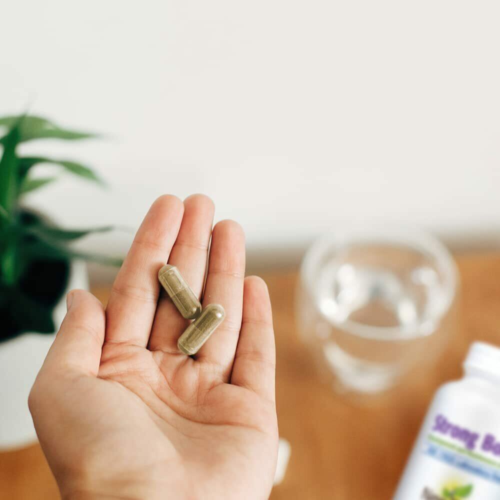 Strong Bones - Calcium, Magnesium, Vitamin D3, VIT C, bioavailable K2 (MK-7) -