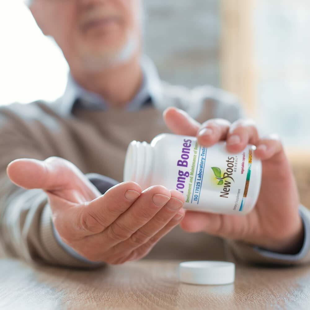 Strong Bones - Calcium, Magnesium, Vitamin D3, VIT C, bioavailable K2 (MK-7) -