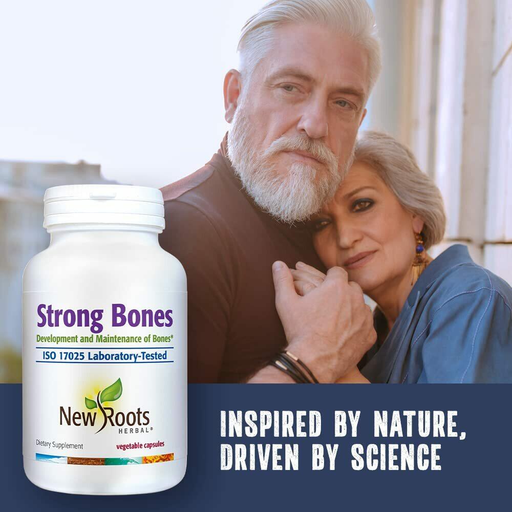 Strong Bones - Calcium, Magnesium, Vitamin D3, VIT C, bioavailable K2 (MK-7) -